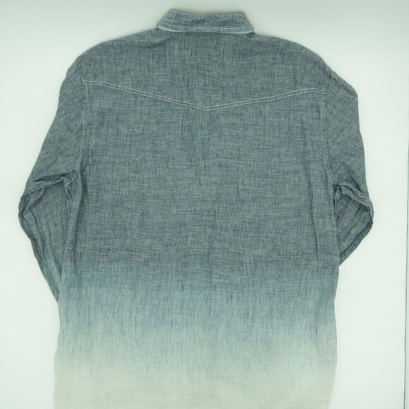 MENS TOMMY BAHAMA TWO TONE CASUAL BUTTON DOWN - Picture 2 of 5